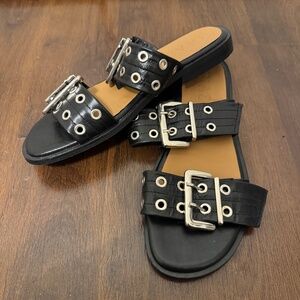 Buckle Sandal - Size 7.5